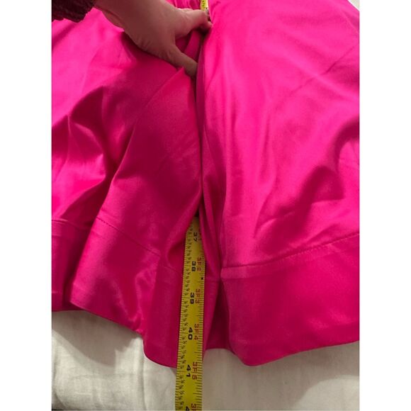 NWT Torrid Hot Pink Mini Satin Skater Dress Size 20 - Picture 10 of 13